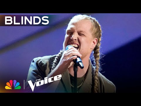 Huntley's Four-Chair Performance of "She Talks To Angels" Has the Coaches Fighting | Voice Blinds