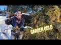 Garden Composting Starts Now! | Complete Goat Care & Barn Cleanout