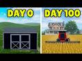 I Spent 100 Days Going From 0 To RICH In APM FULL MOVIE