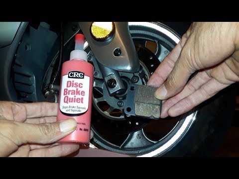Scooter Disc Brakes Squeaking Fix! / CRC Disc Brake Quiet