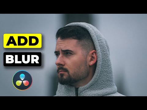 Easy Background Blur in DaVinci Resolve!