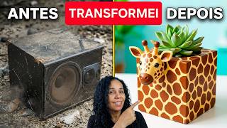 Vai Te SUPREENDER! Caixas de Som Velhas Reutiliza | Faça Você Mesmo DIY Idéias
