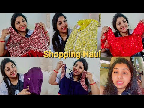 Shopping Haul 🛍 Savitri Shopping ||Teeno Hi Le Liye || Suit For Marriage Function || New Co ord Set