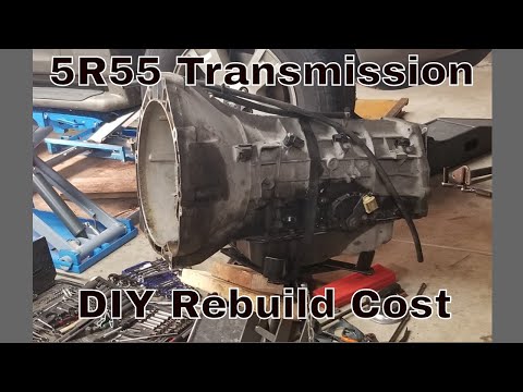 The cost to rebuild a 5R55 transmission