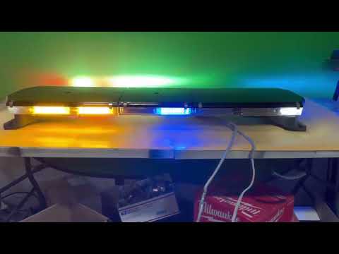 GovDeals: MINT 48” CODE 3 21TR LED LIGHTBAR WITH DUO HEADS R