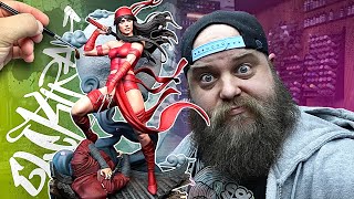 3D Printed Elektra Statue - How to Paint