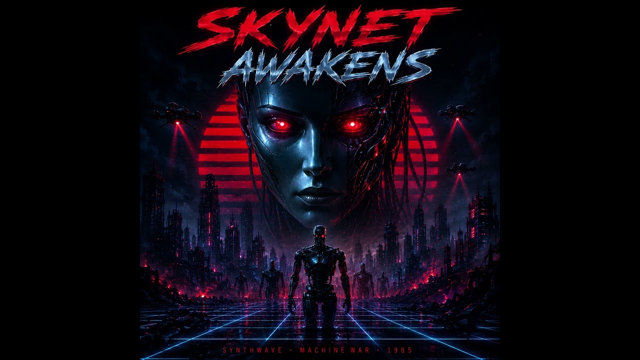 SKYNET AWAKENS — Dark Synthwave Cyberpunk