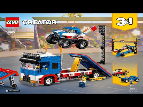 👑 LEGO instructions 👑 Creator 👑 31085 👑 Mobile Stunt Show 👑