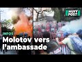 L’ambassade d’Israël à Mexico assiégée par des manifestants pro-palestiniens