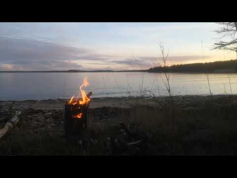 Relax at the Beach - One Hour Chillout with Bonfire, Sunset and Waves