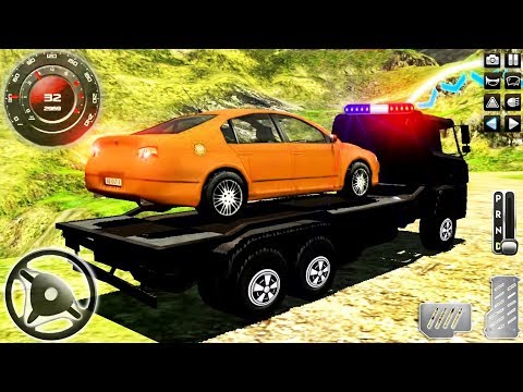 Offroad 6x6 Jeep Driving: Hills Climbing 3D - Vehicles Towing Rescue - Android GamePlay