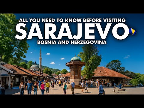 Sarajevo Bosnia Travel Guide: BEST Things To Do in Sarajevo Vlog 4K