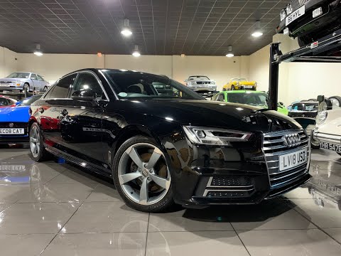 2018 Audi A4 S Line For Sale at Ron Hodgson Specialist Cars