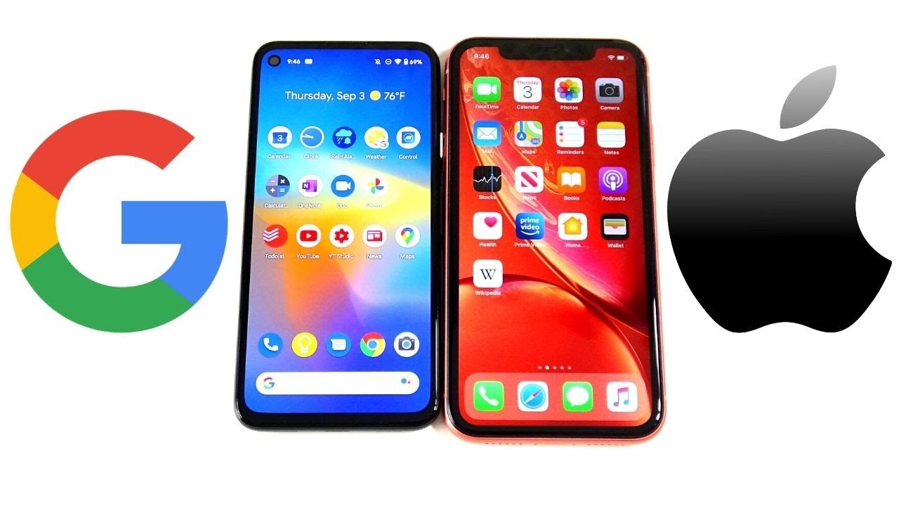 Google Pixel 4a vs iPhone XR