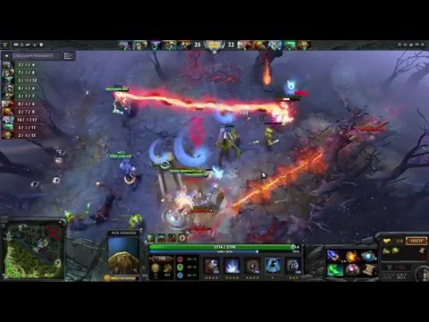 Nyx is unkillable (MoonMeander Aghanim's Build)