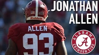 Jonathan Allen || "Defensive Nightmare" || Alabama Highlights