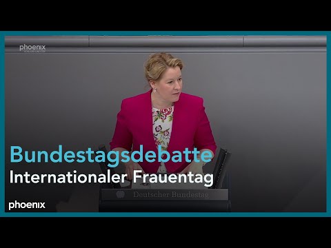Bundestagsdebatte zum Internationalen Frauentag am 05.03.21