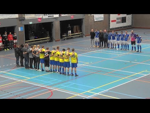 1e poulewedstrijd GVVV - VRC Jan Rebergen Zaalvoetbaltoernooi 2018