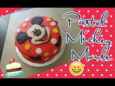 Decorar Pastel Mickey Mouse con Fondant