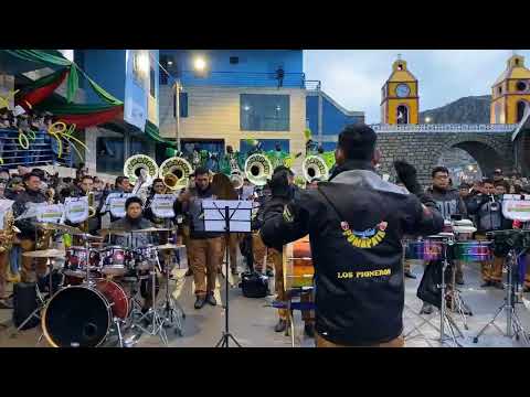 LOS PIONEROS CENTRO MÚSICAL POMAPATA GRAN FESTIVAL DE BANDAS EN HUAYLLAY - CERRO DE PASCO 2023🎺🎺🎺 🎷