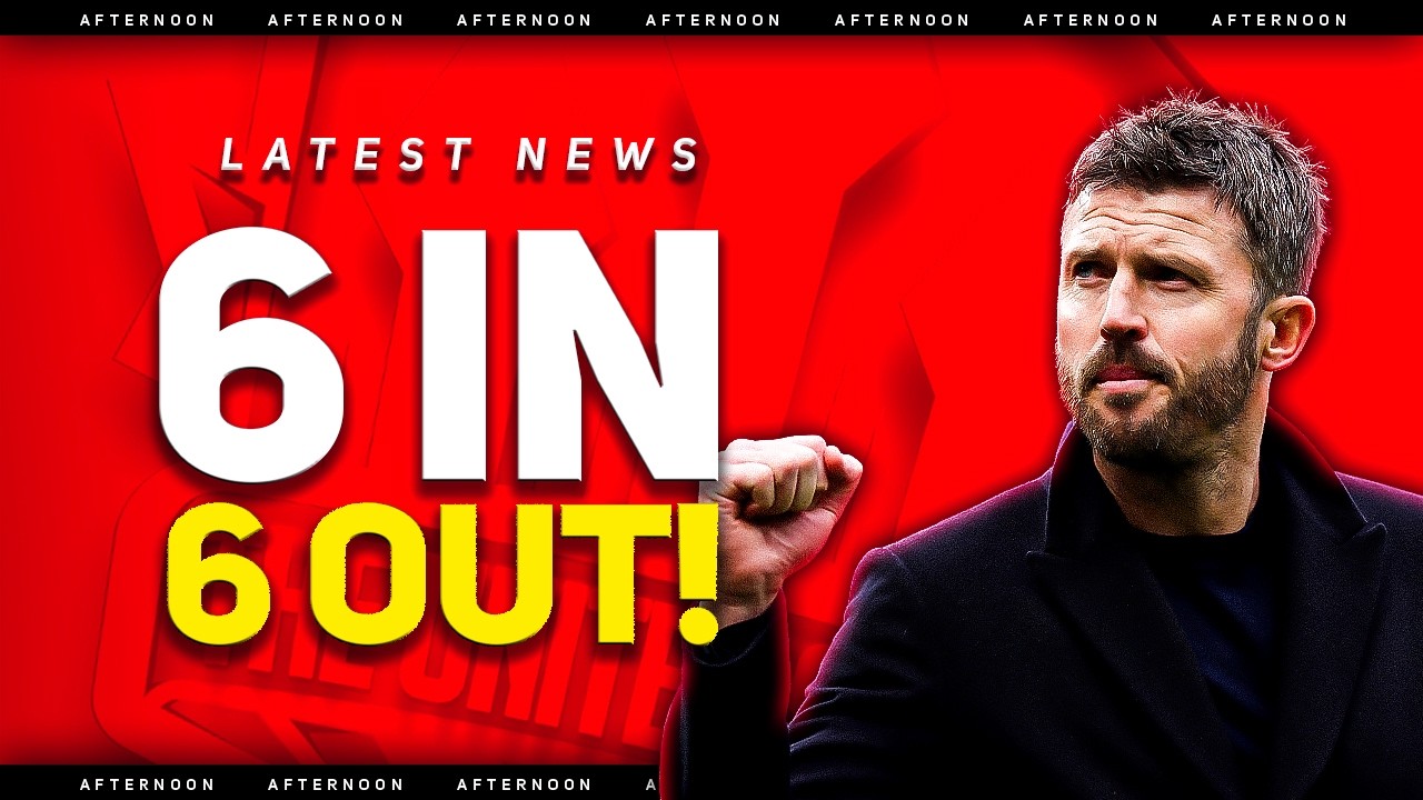 Carrick's TRANSFER Clear Out! Man Utd Transfer News