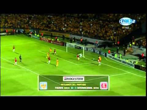 Copa Bridgestone Libertadores: Tigres (3) vs Internacional (1)