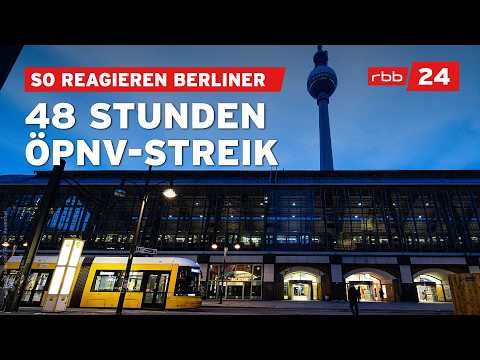 BVG bestreikt: Verdi ruft ab Freitag zu Warnstreik im ÖPNV auf