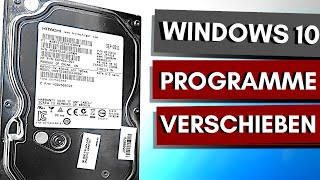 Festplatten verwalten Windows 10 / Programme verschieben