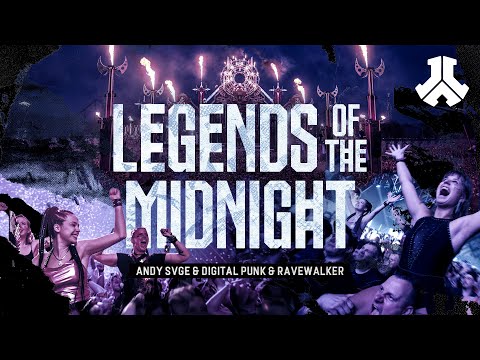 ANDY SVGE & Digital Punk & RAVEWALKER - Legends Of The Midnight (Official Music Video)