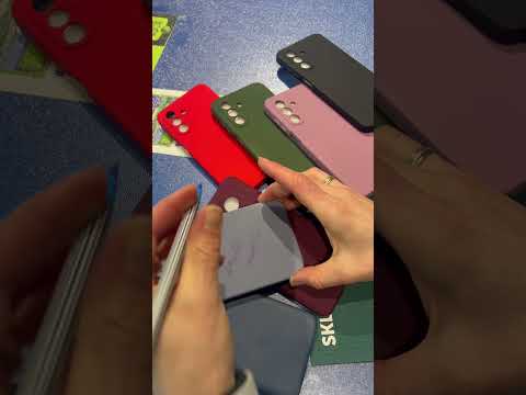 Чехол для Samsung Galaxy A52 (4G/5G) противоударный бампер,Soft Touch.GETMAN Liquid Silk. Синий цвет - фото 1 - id-p2595041663