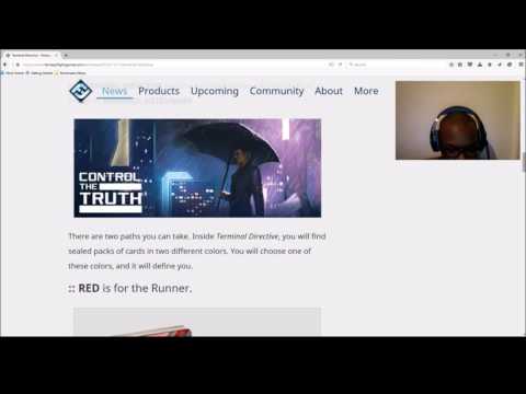 Terminal Directive. a box of new delights Seedy Location Netrunner