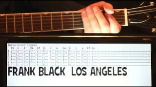 Frank Black Los Angeles Guitar Chords Lesson &amp; Tab Tutorial aka Black Francis of The Pixies