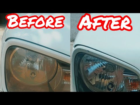 Thumbnail for Suzuki Alto headlights cleaning results by Suzuki Alto
