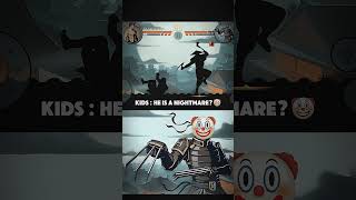 Download lagu Kids : He's a nightmare? 🤡 #shorts #shadowfight2 mp3