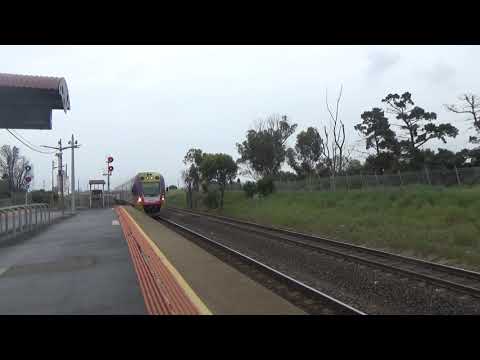 V/Line 3VL44 Passing Corio Station