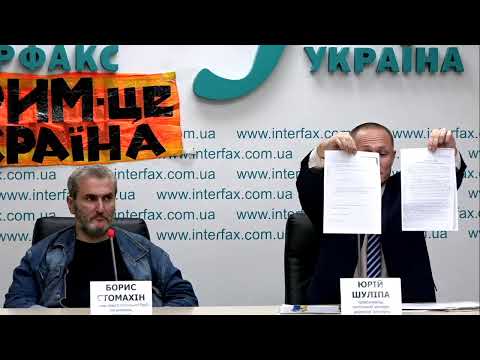 Митинг против ареста в оккупированном Россией Крыму граждан Украины