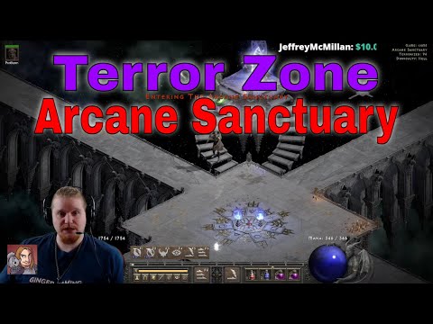 D2R 2.5 PTR "TERRORIZED ZONE" (Arcane Sanctuary)