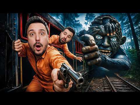VIAJAR en TREN da MUCHO MIEDO...| Forest Escape: Last Train