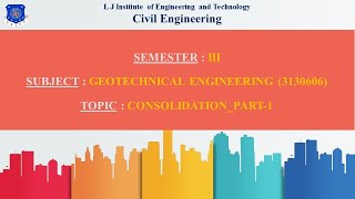 Lecture-26_Consolidation_Part-1 (GeoTechnical Engineering)
