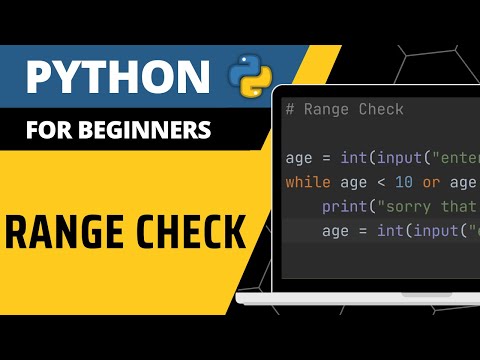 Python For Beginners Range Check Explained