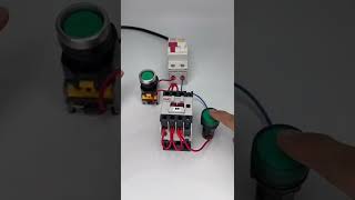 One contact of contactor doesn't work, the load is powered normally