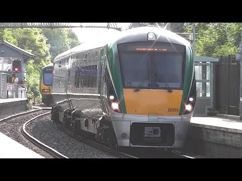 Irish Rail 22000 Class Intercity Train 22353 - Clonsilla Station, Dublin