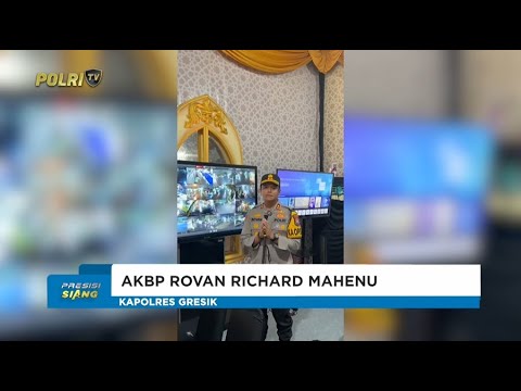 POLRES GRESIK PANTAU KENDARAAN ARUS MUDIK