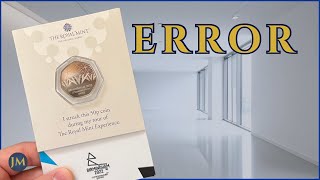 Rare Strike Your Own 50p - A Royal Mint Error