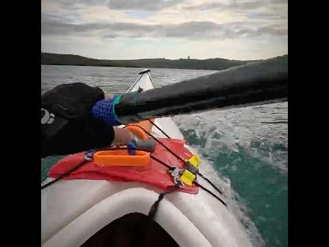 Fun little swell #seakayak #seakayaking #gopro #newzealand