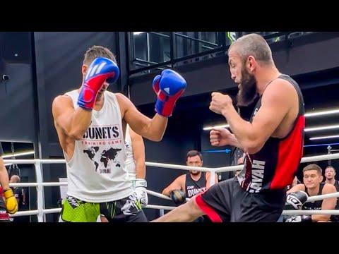 Мощная комбинация от Джабара Аскерова! Легенда кикбоксинга и муай тай делится опытом с Dunets Team