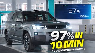 BYD Shows Insane 5 Minute Charging with New Blade Battery – MoovX