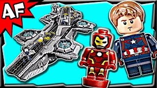 Lego Avengers SHIELD HELICARRIER 76042 Stop Motion Build Review
