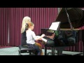 Paige S First Piano Recital