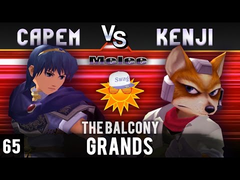 Melee @ the Balcony 65 - Grands ft. CaPEM (Marth) VS Kenji (Sheik)